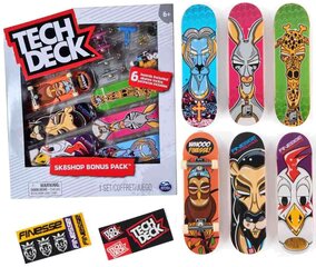 Mängukomplekt Tech Deck Sk8Shop Bonus Pack Finesse цена и информация | Развивающий мелкую моторику - кинетический песок KeyCraft NV215 (80 г) детям от 3+ лет, бежевый | kaup24.ee