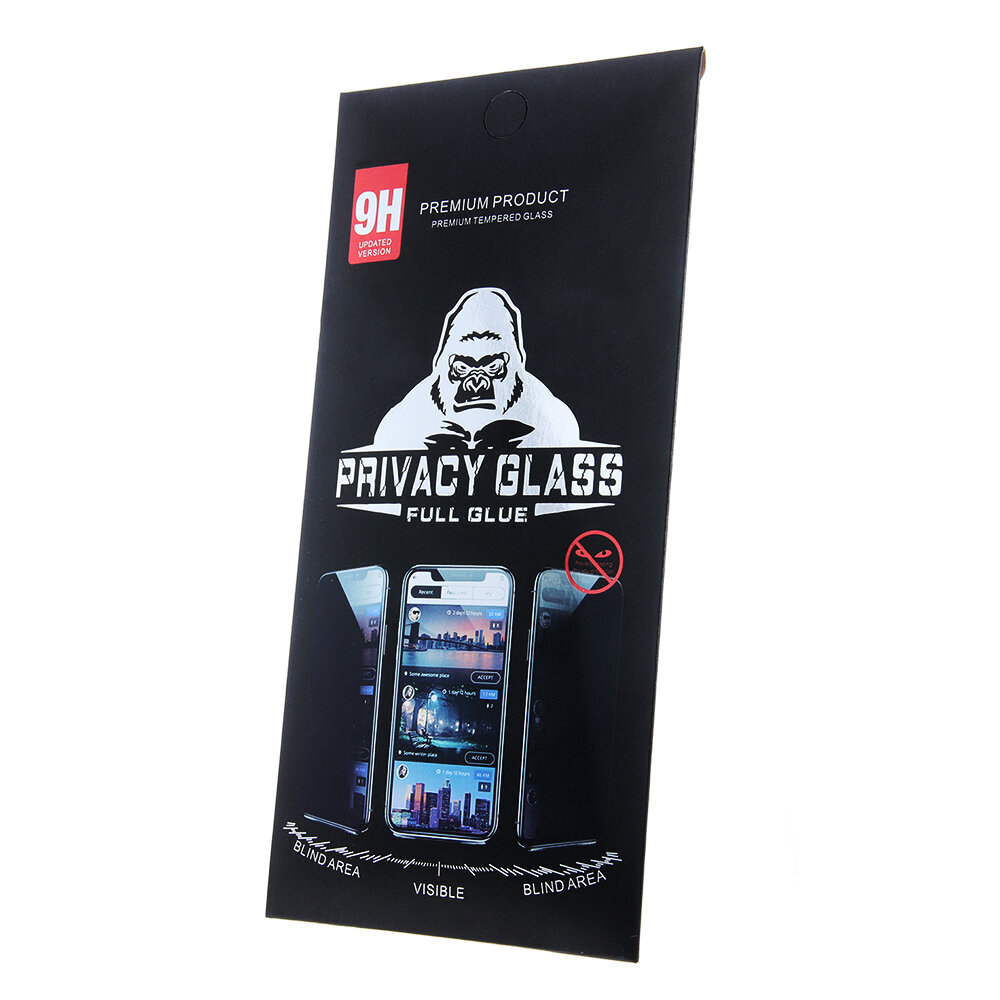 Apple iPhone 15 Pro Max 6,7 privaatsusklaas privacy glass цена и информация | Ekraani kaitsekiled | kaup24.ee