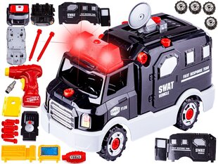 Mehaanikakomplekt auto ja tööriistadega lastele hind ja info | Poiste mänguasjad | kaup24.ee