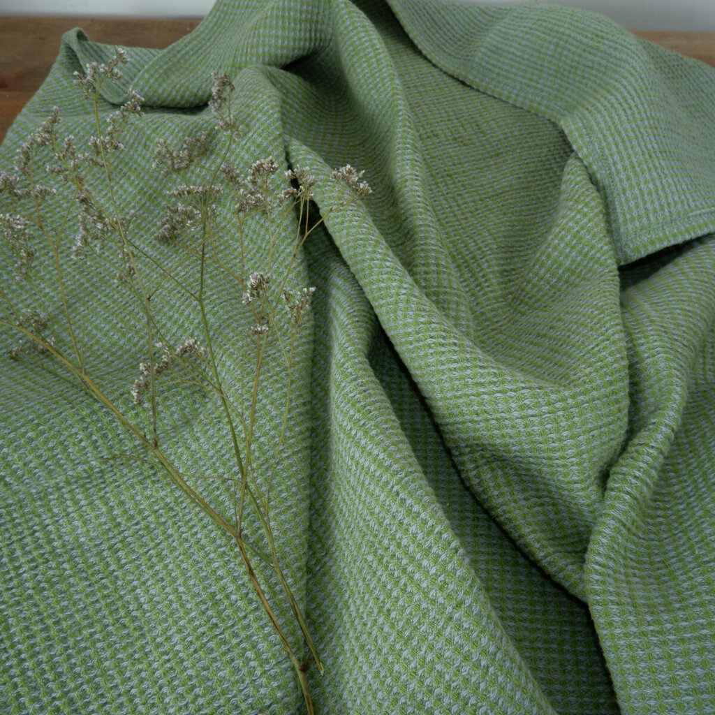 Linane rätik Spring Blue, 65x45 cm hind ja info | Rätikud, saunalinad | kaup24.ee