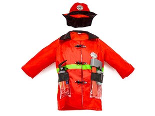 Tuletõrjuja kostüüm lastele цена и информация | Игрушки для мальчиков | kaup24.ee