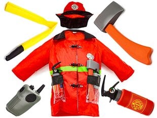 Tuletõrjuja kostüüm lastele hind ja info | Poiste mänguasjad | kaup24.ee