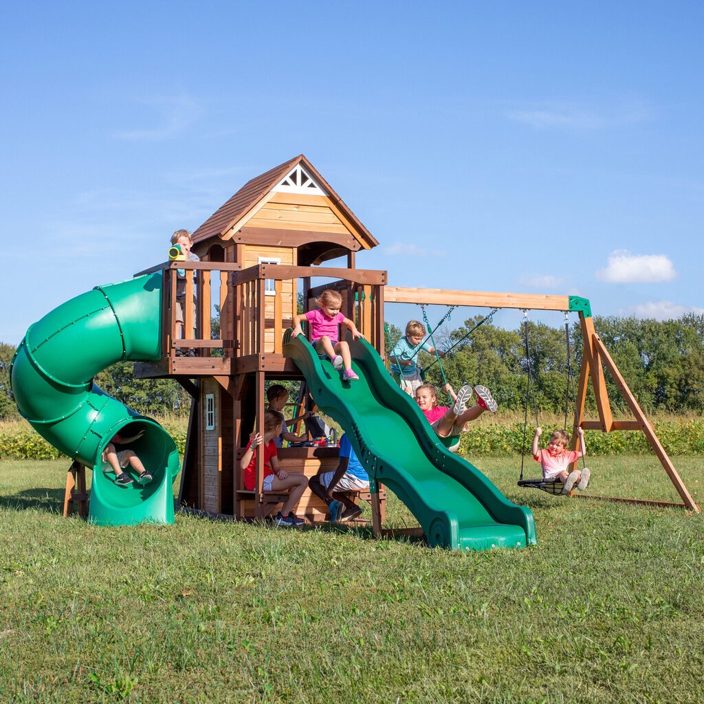 Laste mänguväljakud Cedar Cove цена и информация | Mänguväljakud, mängumajad | kaup24.ee