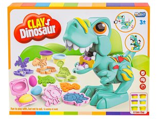 Plasteliinikomplekt Happy Toys Dinosaur hind ja info | Arendavad mänguasjad | kaup24.ee
