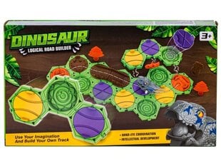 Puzzle mäng, Ehita dinosauruse rada, marsruut, dinosauruse ületamine, klotsid, takistusrada hind ja info | Poiste mänguasjad | kaup24.ee