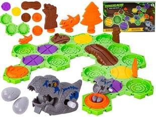 Puzzle mäng, Ehita dinosauruse rada, marsruut, dinosauruse ületamine, klotsid, takistusrada hind ja info | Poiste mänguasjad | kaup24.ee