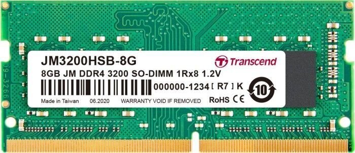 Transcend JM3200HSB-16G цена и информация | Operatiivmälu (RAM) | kaup24.ee