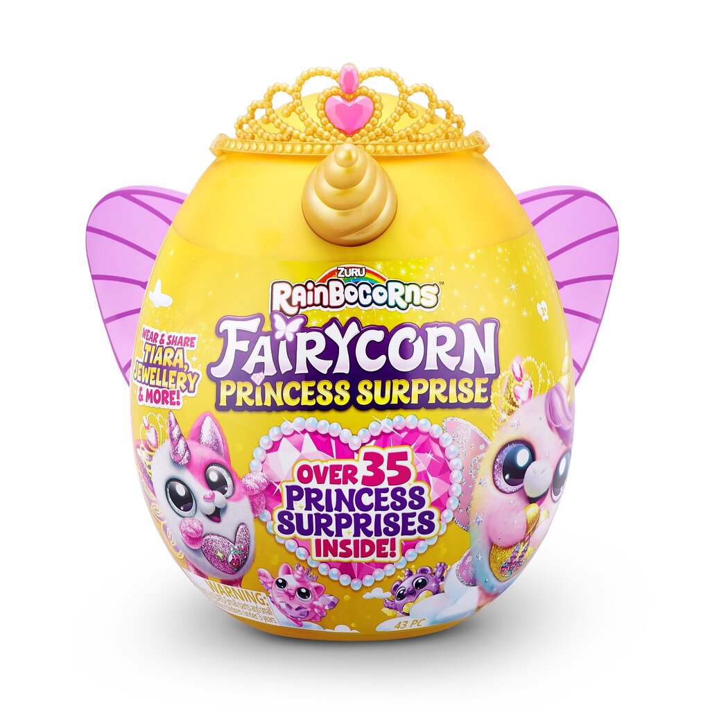 Pehme mänguasi koos tarvikutega Rainbowcorns Fairycorn Princess Series 6 hind ja info | Tüdrukute mänguasjad | kaup24.ee