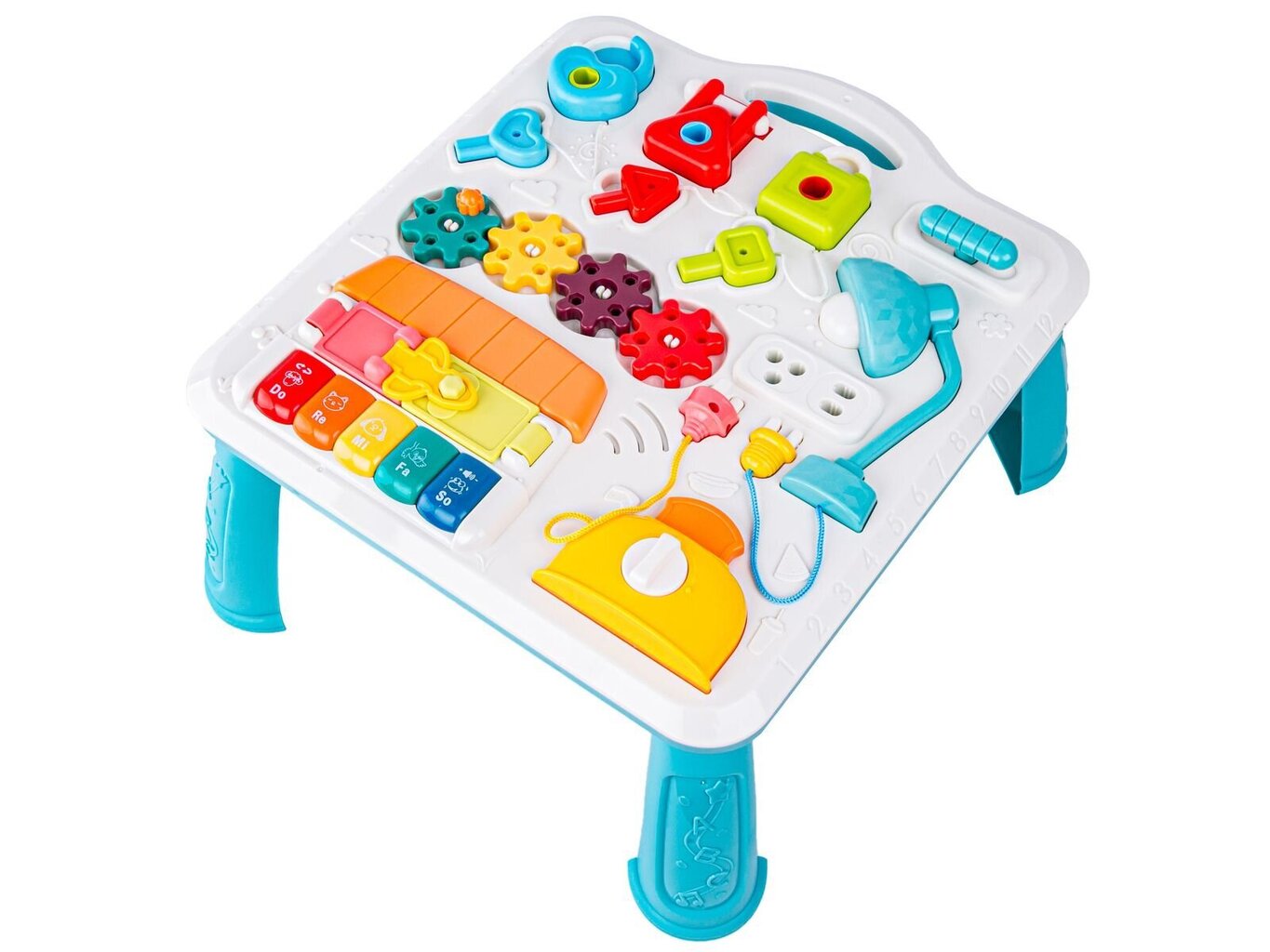 Hariv interaktiivne laste laud, klaver, klotsid, meloodiad hind ja info | Arendavad mänguasjad | kaup24.ee
