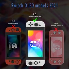 Закаленное стекло для Nintendo Switch OLED модель 7 2шт цена и информация | Аксессуары для компьютерных игр | kaup24.ee