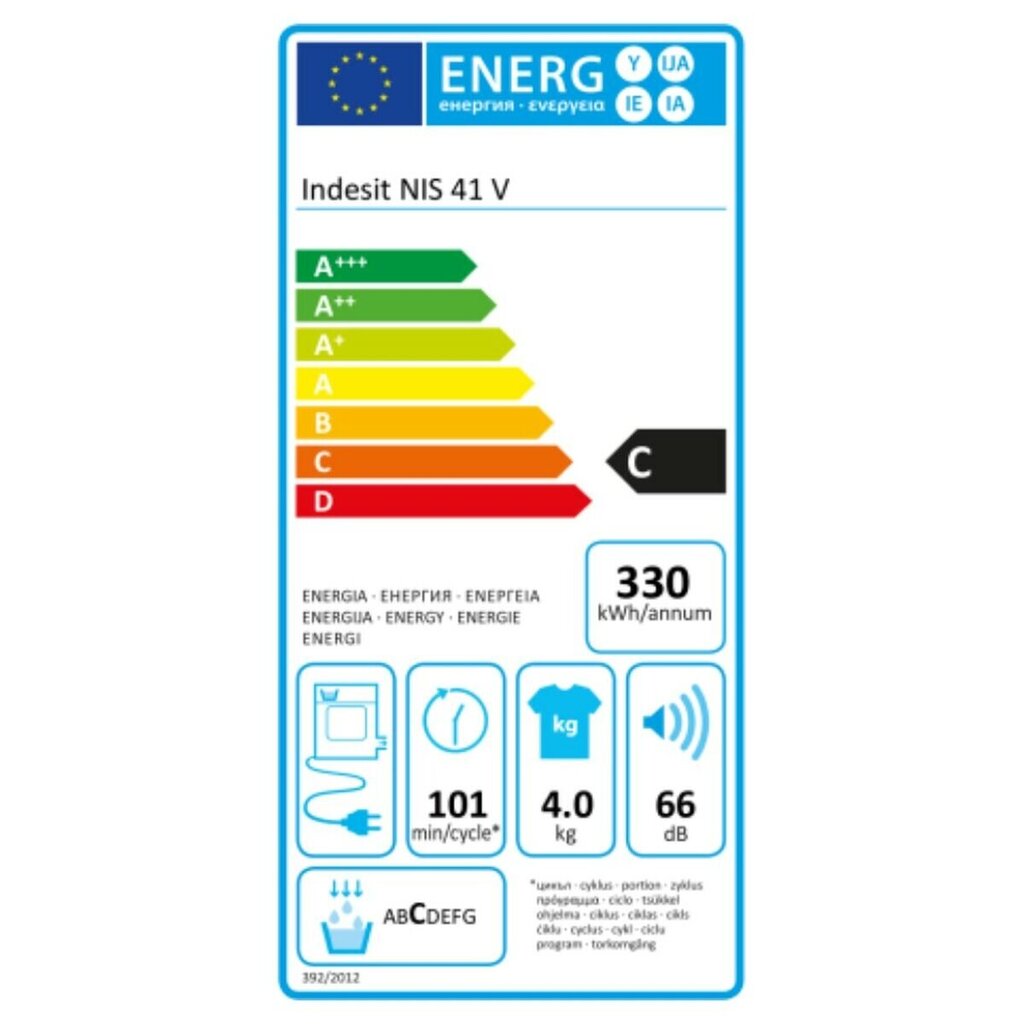 Indesit NIS41V hind ja info | Pesukuivatid | kaup24.ee