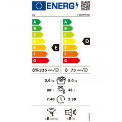 LG F4J3TM5WD hind ja info | Pesukuivatid | kaup24.ee