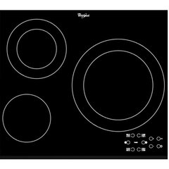 Стеклокерамическая панель Whirlpool Corporation AKT807BF 58 cm 5600 W цена и информация | Варочные поверхности | kaup24.ee