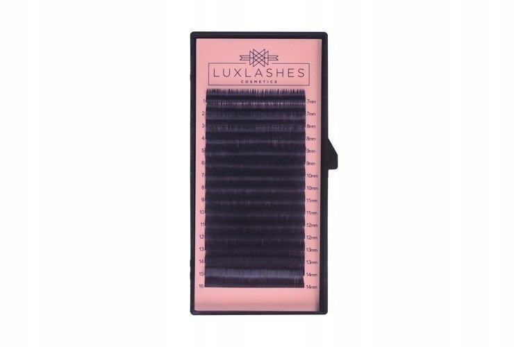 Kunstripsmed Luxlashes Cosmetics, 0,07, Kaar: C, pikkus: 7, 16 tk hind ja info | Kunstripsmed, ripsmekoolutajad | kaup24.ee