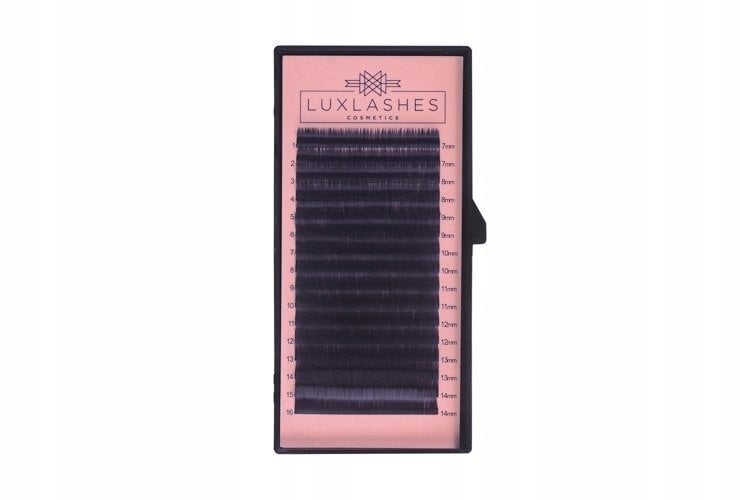 Kunstripsmed Luxlashes Cosmetics, 0,10, Kaar: CC, pikkus: 13, 16 tk hind ja info | Kunstripsmed, ripsmekoolutajad | kaup24.ee