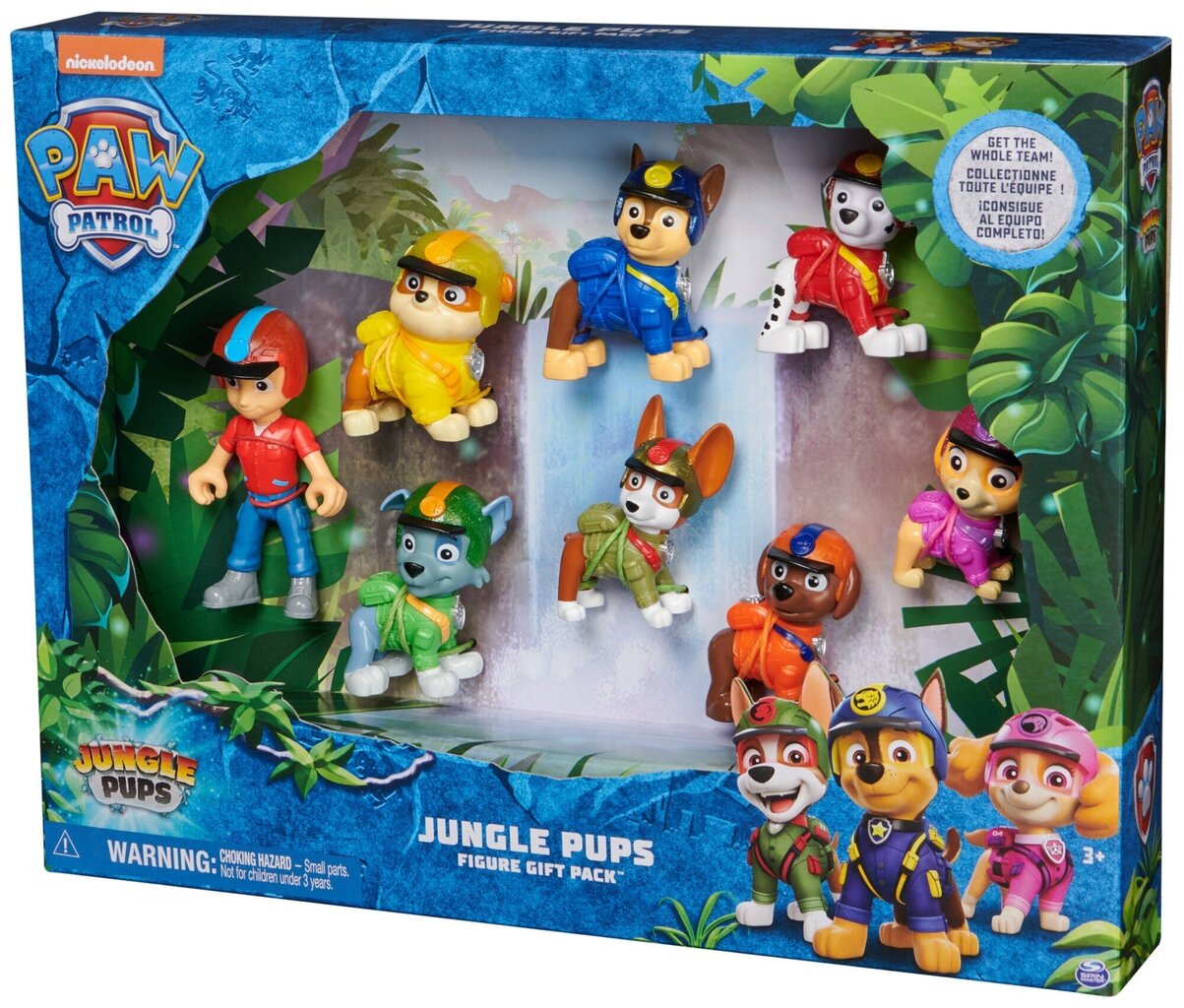 Kujukeste komplekt Paw Patrol Jungle Pups Spin Master, 8 tk hind ja info | Poiste mänguasjad | kaup24.ee