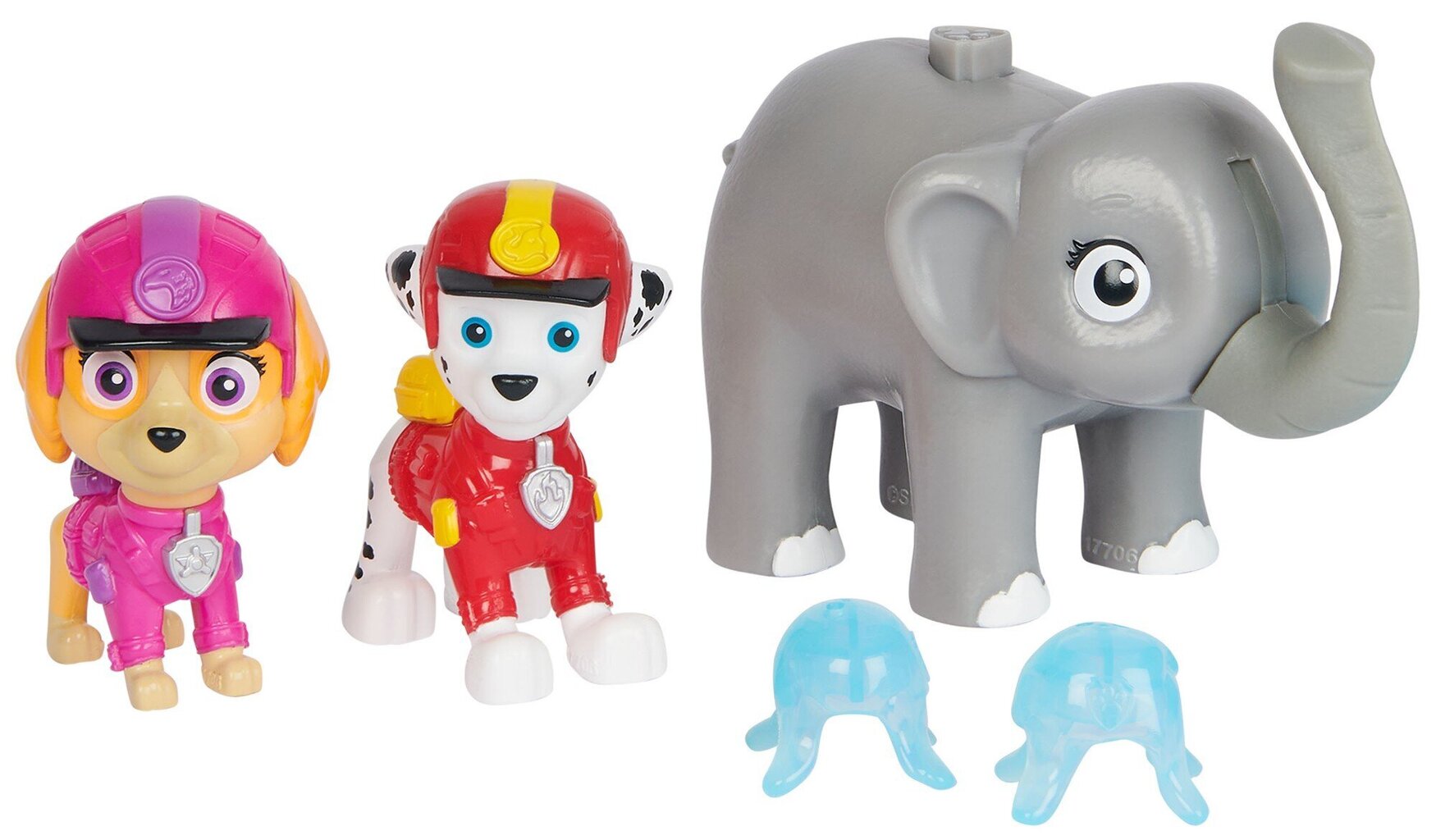 Kujukeste komplekt Paw Patrol Jungle Pups Skye Marshall hind ja info | Poiste mänguasjad | kaup24.ee