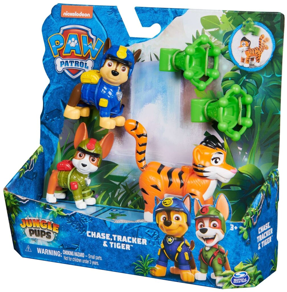 Kujukeste komplekt Paw Patrol Jungle Pups hind ja info | Poiste mänguasjad | kaup24.ee