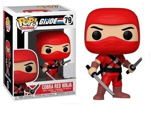 Фигурка Funko POP! Ретро-игрушки GI Joe Cobra Red Ninja 79 цена и информация | Атрибутика для игроков | kaup24.ee