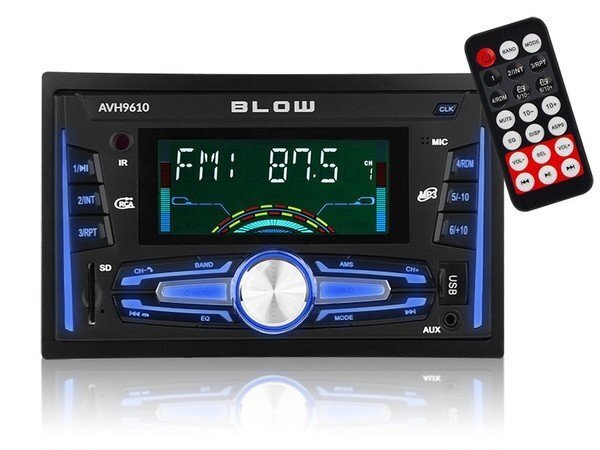 Autoraadio BLOW AVH-9610 2DIN 7" 78-278# hind ja info | Autoraadiod, multimeedia | kaup24.ee