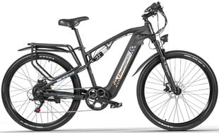 Электровелосипед Shengmilo S26 26", черный, 500 Вт, 17,5 Ач SAMSUNG цена и информация | Электровелосипеды | kaup24.ee