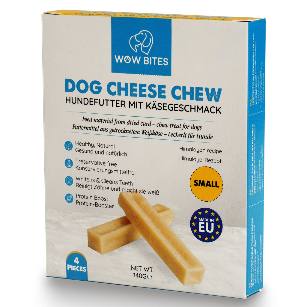Wow Bites juustuluud ​​koertele, S, 4 tk., 140g hind ja info | Maiustused koertele | kaup24.ee