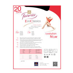 Naiste sukkpüksid Favorite Evo Classico 41129, must, 20 den hind ja info | Sukkpüksid | kaup24.ee
