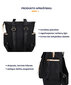 Ema seljakott, must, 39 x 40 cm hind ja info | Vankrite tarvikud | kaup24.ee
