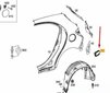 Tagumine õhuventilatsiooni klapp Mercedes-Benz A1768302700, 1 tk цена и информация | Lisaseadmed | kaup24.ee