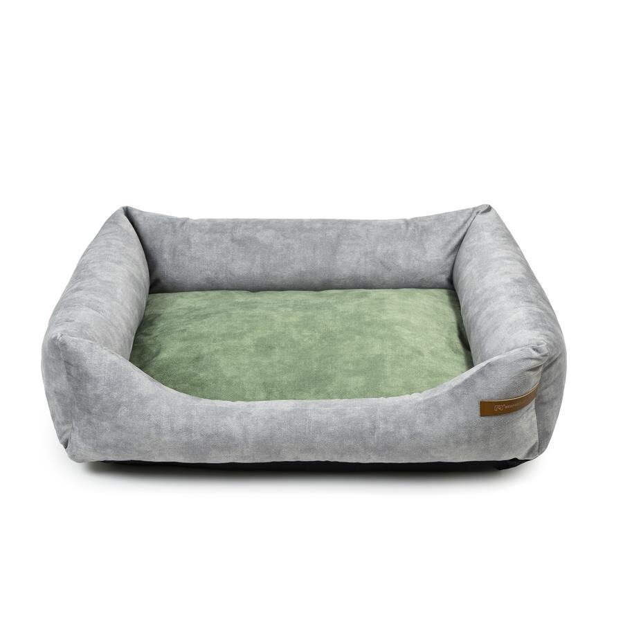 Lemmiklooma voodi Otto, hall/roheline hind ja info | Pesad, padjad | kaup24.ee