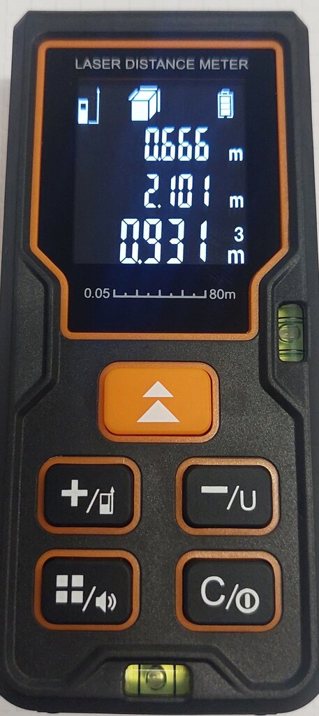 Laser kaugusmõõtja (0,05-40 m) hind ja info | Käsitööriistad | kaup24.ee