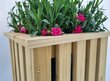 Welltoni lillepott 32,5 x 32,5 x 45 cm puit hind ja info | Dekoratiivsed lillepotid | kaup24.ee