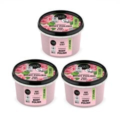 Kehakoorija Organic Shop Pearl Rose, 3 x 250 ml цена и информация | Скрабы для тела | kaup24.ee