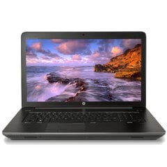 HP ZBook 17 G3 17.3 1600x900 i5-6440HQ 32GB 512SSD M.2 NVME WIN10Pro RENEW цена и информация | Ноутбуки | kaup24.ee