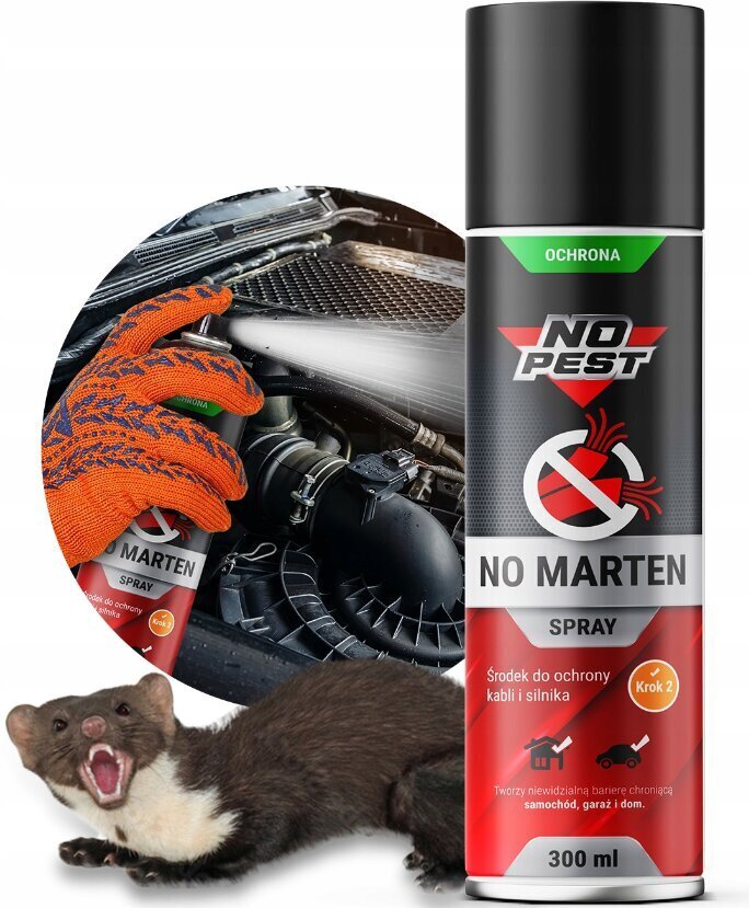 Aerosol No-Pest pihusti marmottide vastu, 300ml hind ja info | Närilised, mutid | kaup24.ee