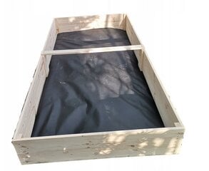 Деревянная садовая кровать Drewnofach, 240 x 120 см цена и информация | Теплицы | kaup24.ee