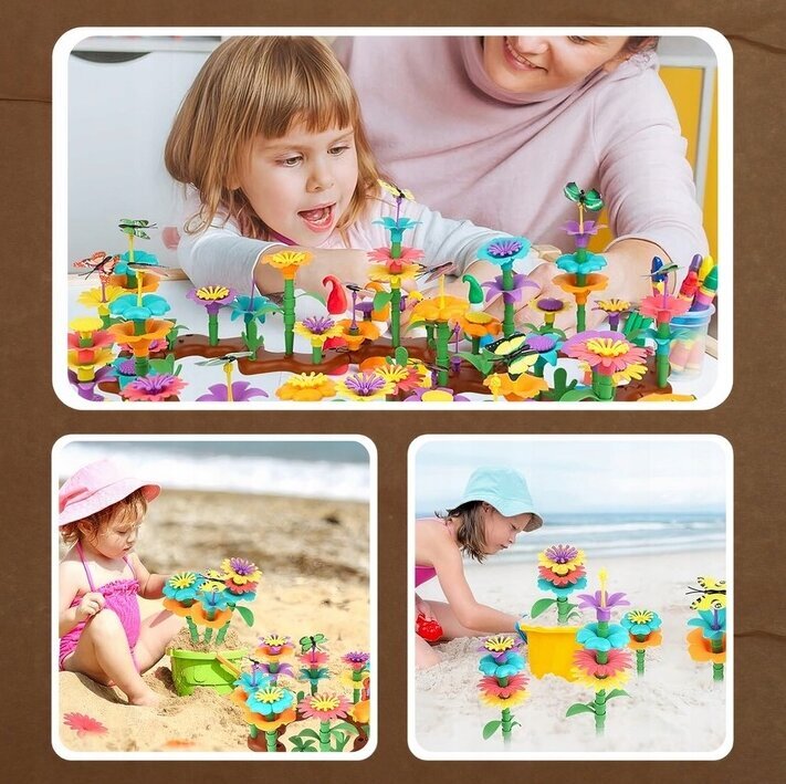 Loominguline komplekt lastele, aialilled 272 e. hind ja info | Arendavad mänguasjad | kaup24.ee