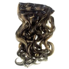 Наращивание волос на клипсах Real Look, волнистые, длина 55 см Для женщин от Vanessa Grey 3033A-6H27T24-24 цена и информация | Аксессуары для волос | kaup24.ee