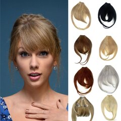 Juuksepikendusklamber tukkaga Vanessa Grey BANG3-(4), tumepruun цена и информация | Аксессуары для волос | kaup24.ee