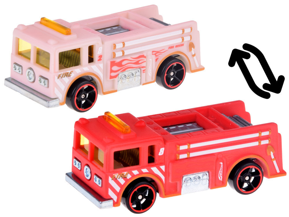 Kuumarattad värvilülitid autod vedrud vahetavad värve 5 tükki. ZA5083 hind ja info | Poiste mänguasjad | kaup24.ee