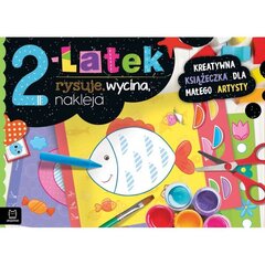 Loomingulise kunstniku raamat joonistamiseks, lõikamiseks ja kleepimiseks, KS0848 цена и информация | Развивающие игрушки | kaup24.ee