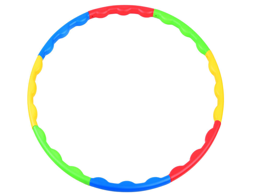Hula hop kokkupandav värvikas ring SP0692 pildistamiseks hind ja info | Hularõngad | kaup24.ee