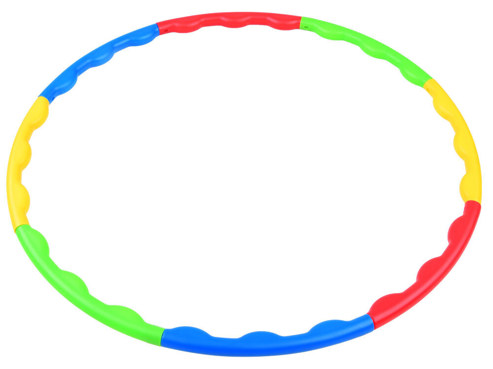 Hula hop kokkupandav värvikas ring SP0692 pildistamiseks hind ja info | Hularõngad | kaup24.ee