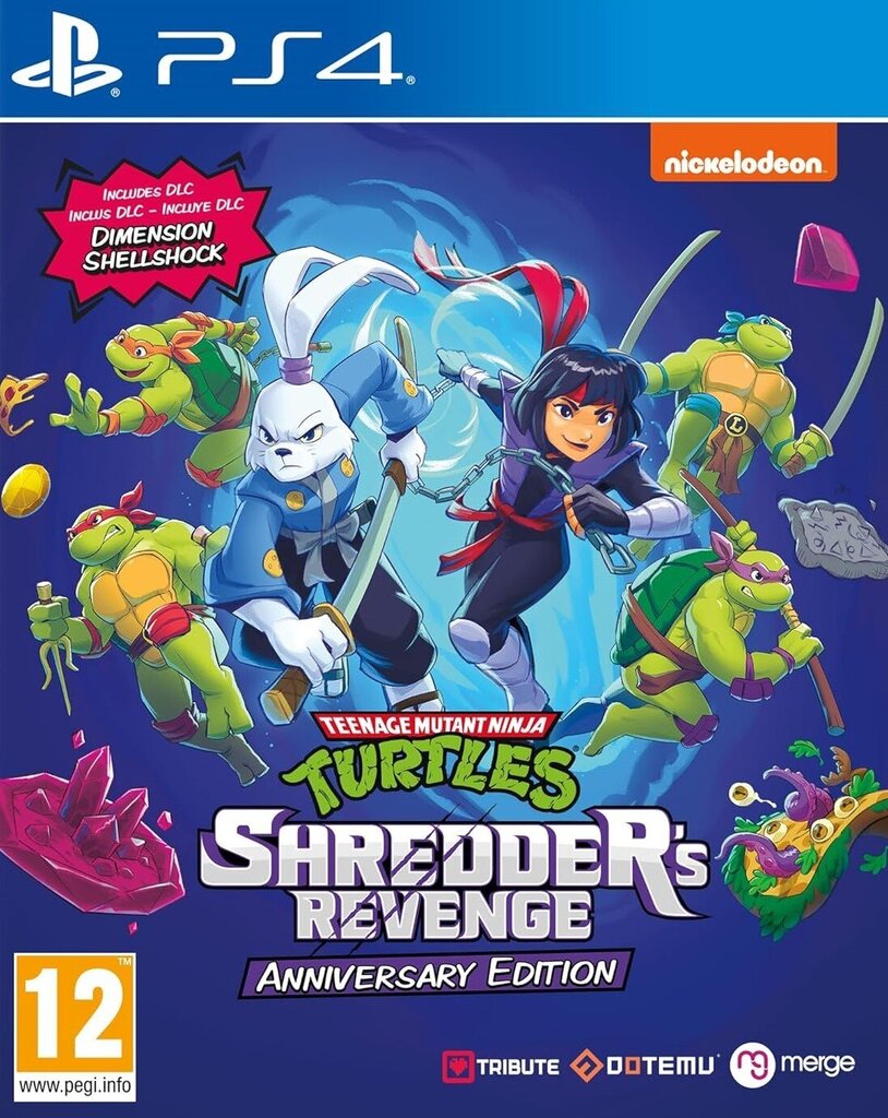 Компьютерная игра Teenage Mutant Ninja Turtles: Shredders Revenge -  Anniversary Edition цена | kaup24.ee