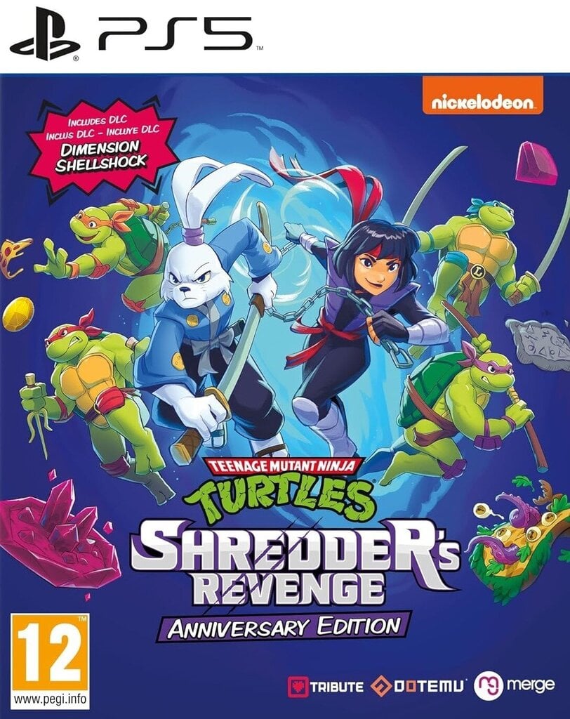 Компьютерная игра Teenage Mutant Ninja Turtles: Shredders Revenge -  Anniversary Edition цена | kaup24.ee