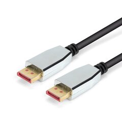 Montis Kabel DisplayPort v1.4 MT038-3 3 м Черный, серебристый цена и информация | Кабели и провода | kaup24.ee