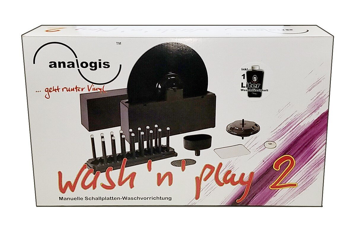 Analogis Wash'n'Play 2 цена и информация | Vinüülplaadimängijad ja grammofonid | kaup24.ee