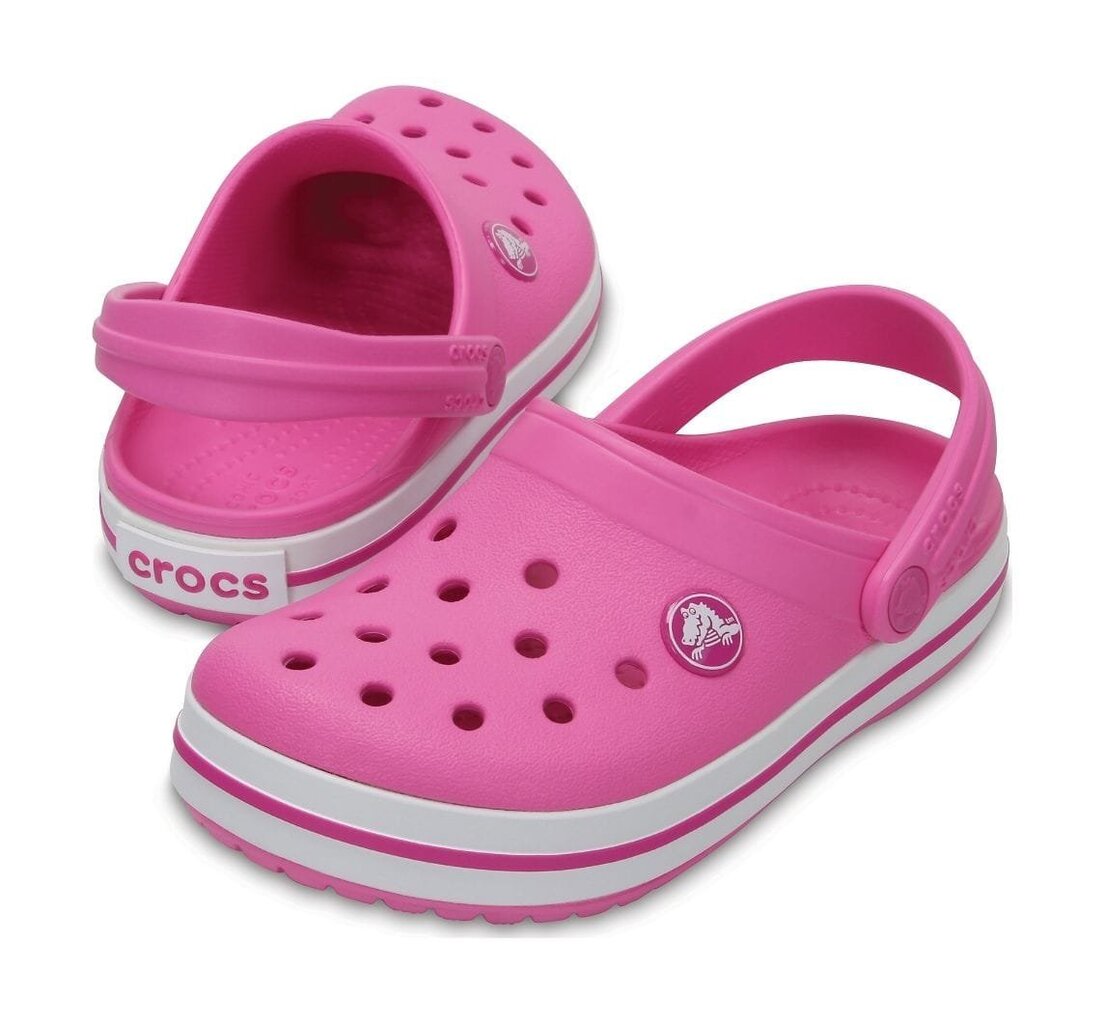 Kingad lastele Crocs Kids' Crocband Clog, Party Pink hind ja info | Laste kummijalatsid | kaup24.ee