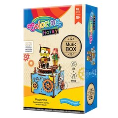 3D деревянный пазл - музыкальная шкатулка Colorino Hobby Machinarium цена и информация | Развивающие игрушки и игры | kaup24.ee