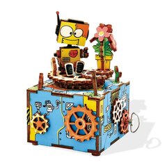 3D деревянный пазл - музыкальная шкатулка Colorino Hobby Machinarium цена и информация | Развивающие игрушки | kaup24.ee
